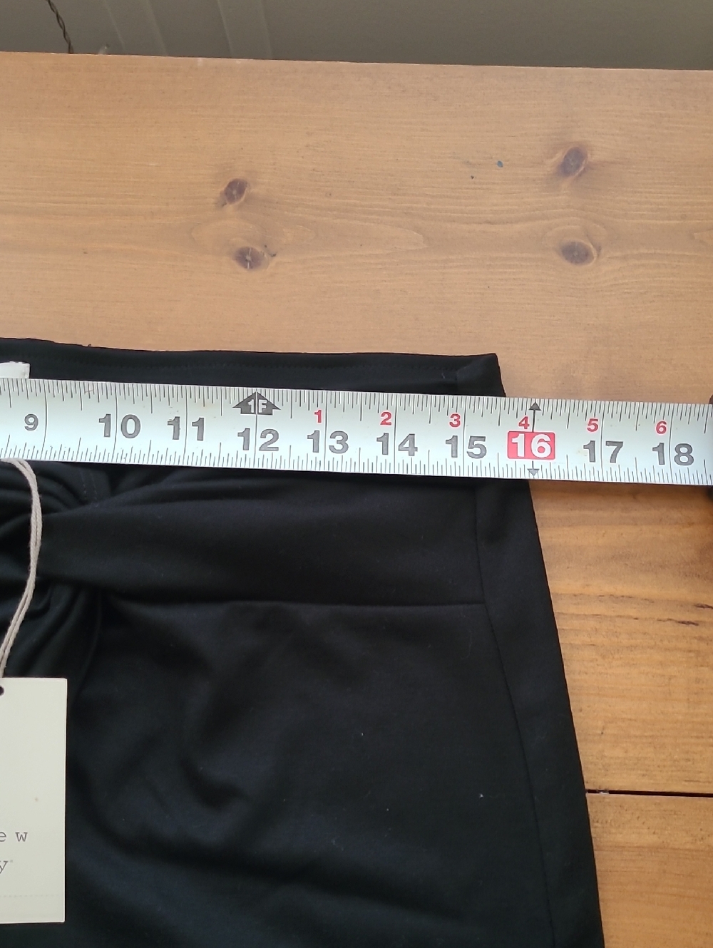 A New Day Knot Front Wrap Mini Skirt - Picture 5 of 6